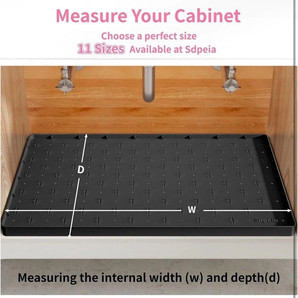 Sdpeia Under Sink Mat for [22